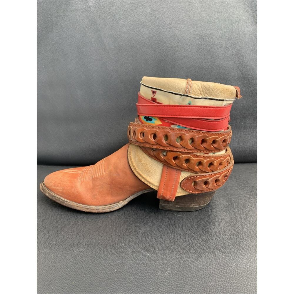 Tony Lama Western Cowboy Boots Womens Sz 9 - Picture 3 of 10